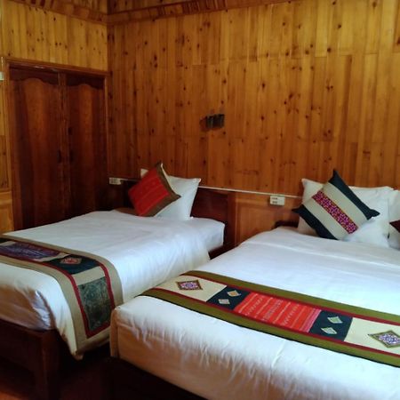 A Lin Homestay Bac Ha Bac Hà Exterior foto
