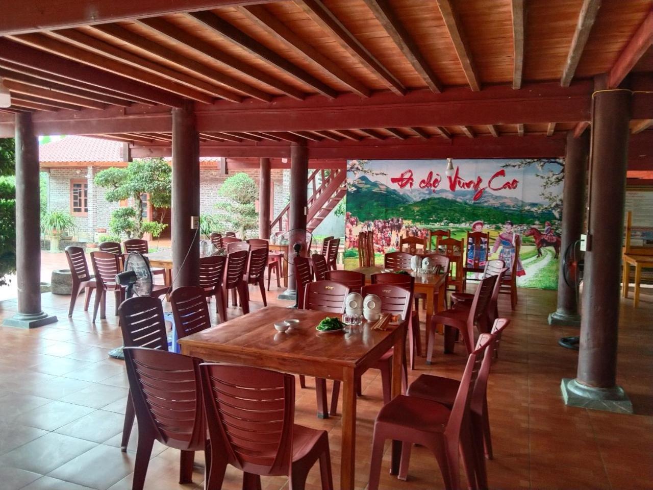 A Lin Homestay Bac Ha Bac Hà Exterior foto