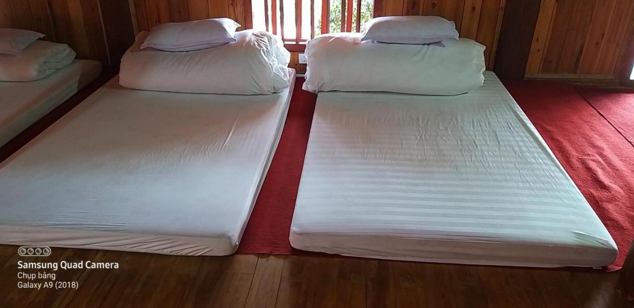 A Lin Homestay Bac Ha Bac Hà Exterior foto