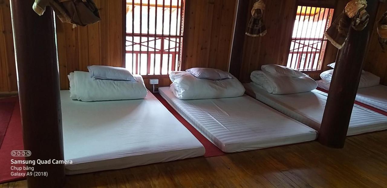 A Lin Homestay Bac Ha Bac Hà Exterior foto