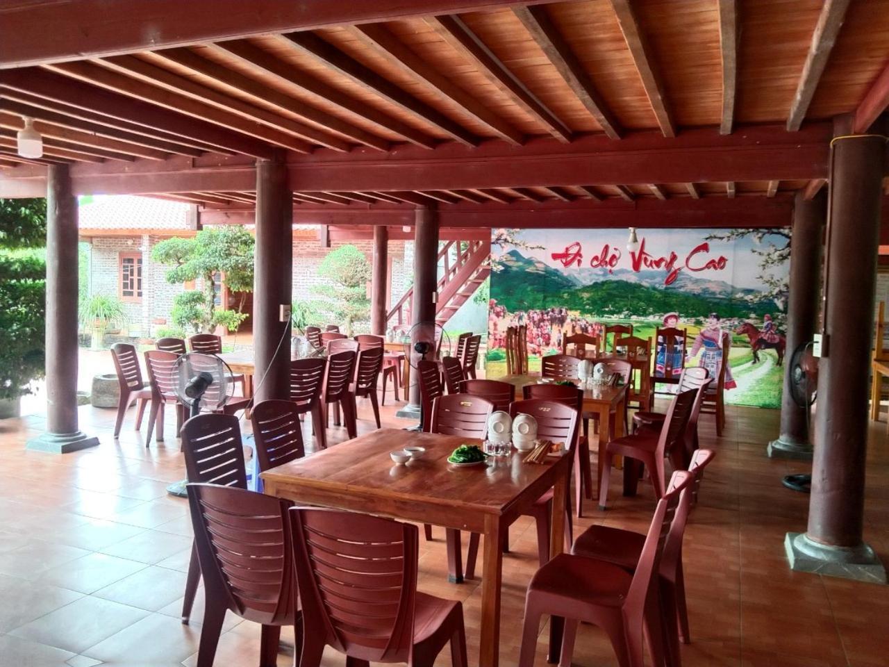 A Lin Homestay Bac Ha Bac Hà Exterior foto